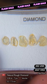 Natural Rough Diamond Deal (3.28 cts)